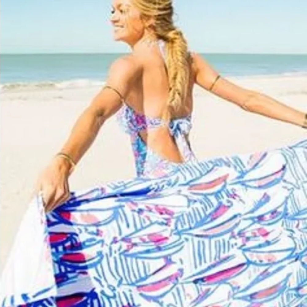 Lily Pulitzer beach towel